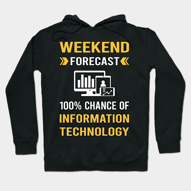 Weekend Forecast Information Technology Hoodie by Good Day